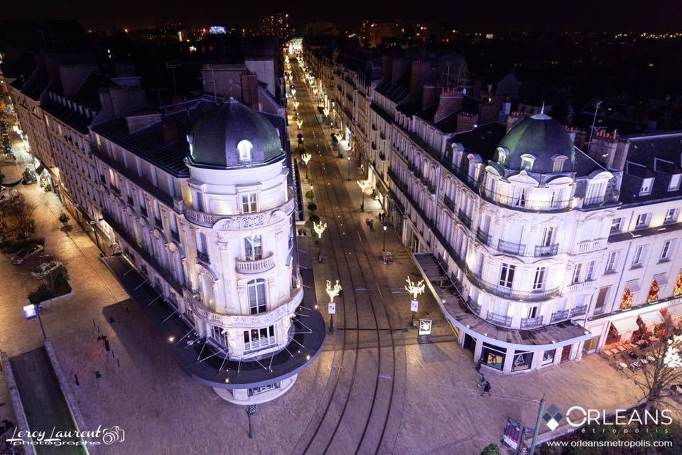 Entrée rue de la République Orléans