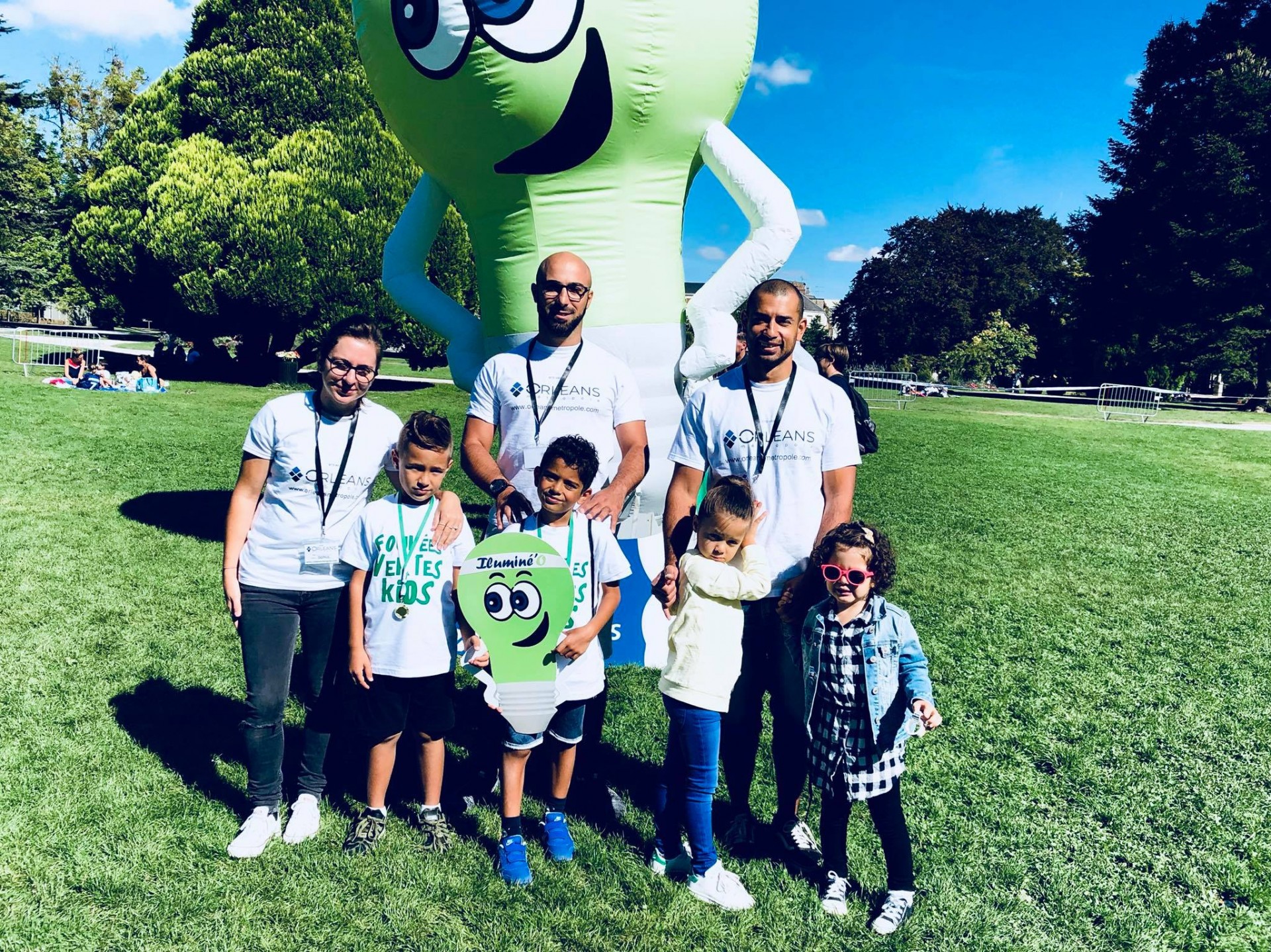 Les Foulées vertes Kids au Parc Pasteur d'Orléans