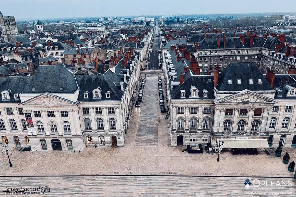 Place du Martroi & Rue Royale Orléans