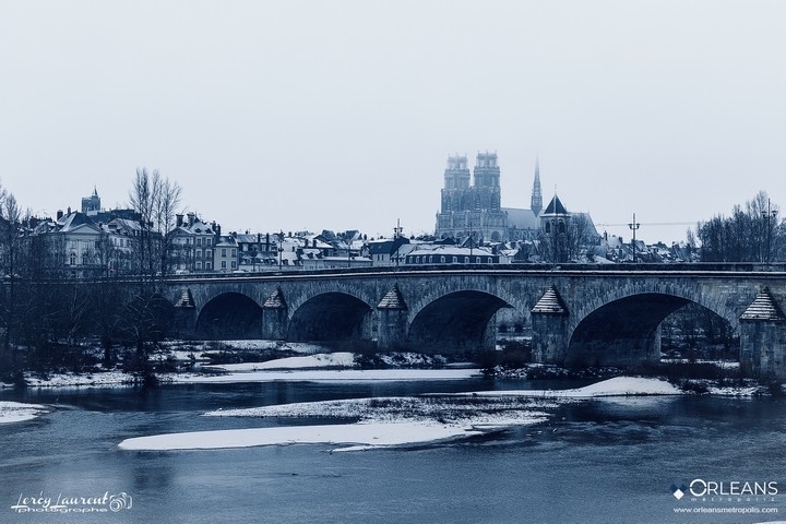 Cathédrale Orléans & Pont GEORGES 5