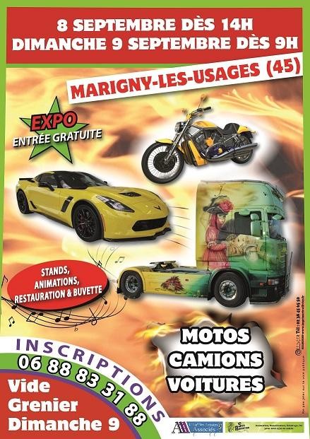 Festival camions, voitures, motos de Marigny-les-Usages