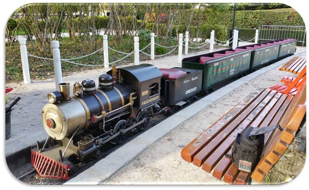 Petit train de Wichita au Parc Pasteur